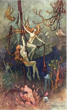 Warwick Goble - Mermaids and Fairies
