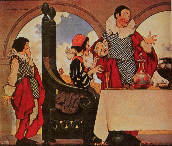   Maxfield Parrish illustration
