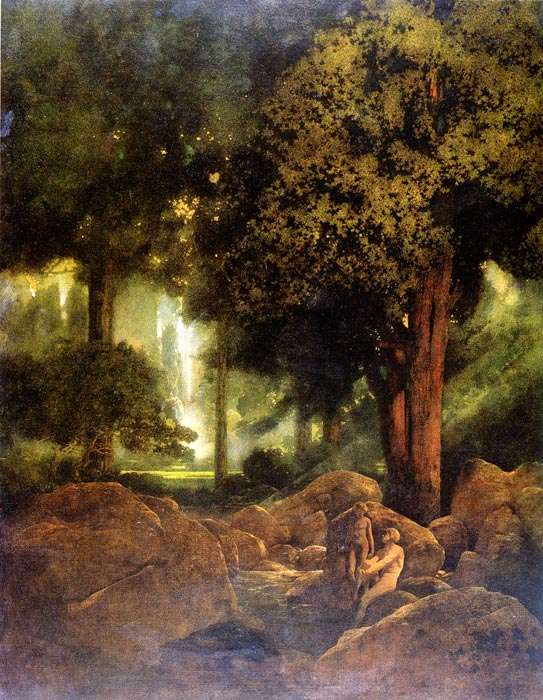   Maxfield Parrish illustration