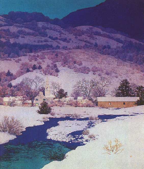   Maxfield Parrish illustration