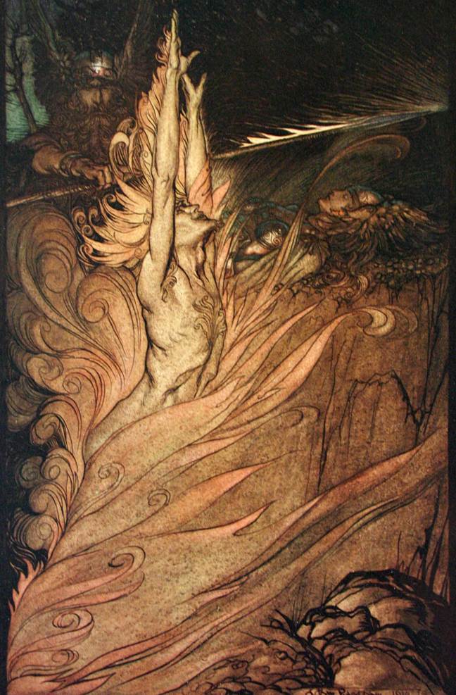 Arthur Rackham illustration